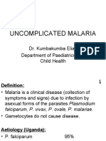Uncomplicated Malaria Treatment and Prevention