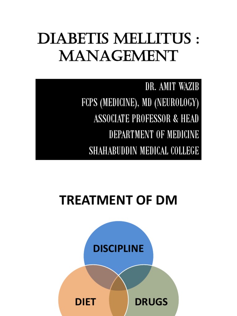 Diabetes Mellitus Management Guide | PDF