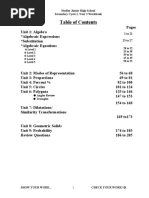 Hadley Grade 8 Workbook 2008-2009 Modified Sept 25 08