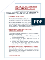 Programa de Incentivo y Recuperacion-Ccpt