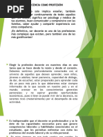 La Docencia Como Profesion