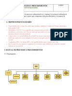 Plantilla Procesos y Procedimientos COPYRWITER FABIAN ARIAS