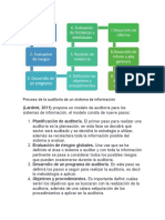 Proceso de La Auditoría de Un Sistema de Información