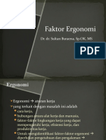 Faktor Ergonomi