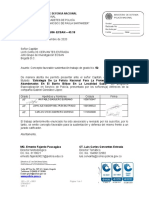 MODELO DE CARTA CONCEPTO FAVORABLE TRABAJOS DE GRADO Grupo 52