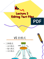 Unix3 Editing Text Files