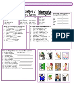 Verb To - Be Worksheet