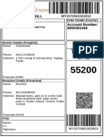 Return Air Waybill Tracking MY2070591553810