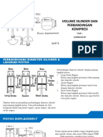 Volume Silinder Dan Perbandingan Kompresi