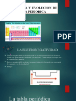 Historia y Evolucion de La Tabla Periodica