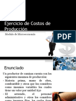 Ejercicio de Costos de Producción PDF
