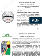 Normas acometidas suministro energía Querétaro
