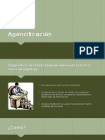 Clase Agencificación