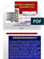 Pre Dimensionamiento Parte 1 PDF
