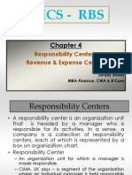Chap-4 Responsablity Centers