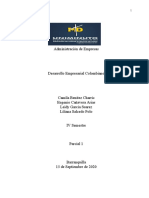 Parcial I Desarrollo Empresarial Colombiano