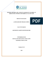 Trujillo Ospina, Javier - Memoria Histórica Del Conflicto Armado en Colombia, Construcción Desde El Aula de Clase - Tesis Maestría