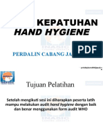 Audit Kepatuhan Hand Hygiene (Adelina)