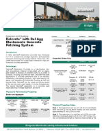 Datasheet: Delcrete With Del Agg Elastomeric Concrete Patching System