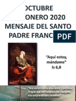 Diapositivas Catequesis Mensaje Del Santo Padre para Oct Misionero PDF