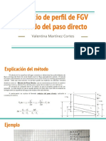 Ejercicio de Perfil de FGV Método Del Paso Directo PDF
