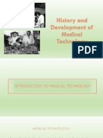 Introduction to the History and Development of Medical Technology
