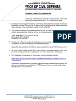 PFC Admin Reminders PDF