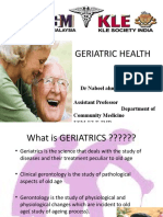 Geratric Health 2016-2017