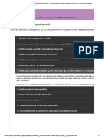 7desarrollar Un Plan de Participación - 4 - La Participación Ciudadana en Los Proyectos de Movilidad Sustentable