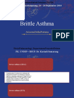 Brittle Asthma: Hotel Patrajasasemarang, 24 - 26 September 2010