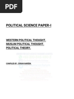 Pol Science Paper 1 PDF