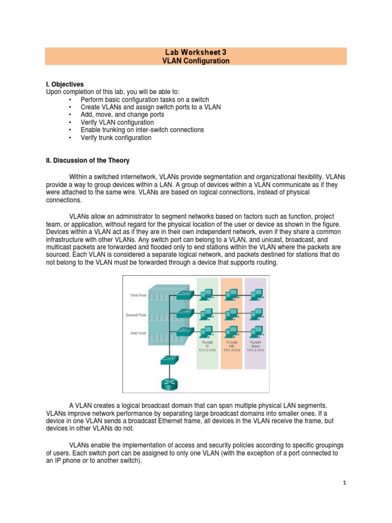 Configuring VLANs, Assigning Ports to VLANs, and Enabling Trunking