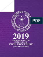 2019 Rules of Civil Procedure PDF