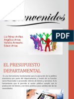 Presupuesto Departamental Listo