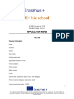 E+ Biz School: Application Form