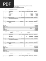 Sub-Total: Contract Name Amount Subject