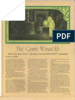 Game Wizards Article, Dragon Magazine 162