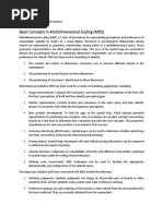 Chapter 21 MDS & Conjoint