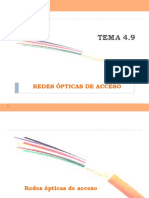 Tema - 4.9 - Redes Opticas de Acceso PDF