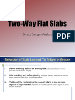 Two-Way Flat Slabs: Direct Design Method