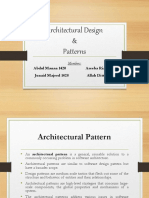 Architectural DesignPatterns