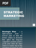 Strategic Marketing Report