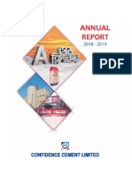 Annual Report Confidence Cement 2018 2019