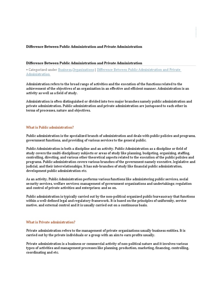 difference-between-public-administration-and-private-administration
