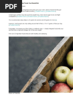 Mott Fiber Chart | PDF | Oatmeal | Fruit