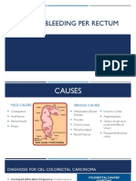Causes of Rectal Bleeding