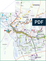 Lijnnetkaart Deventer