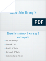 Dhruv Jain Strength