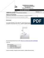 Transductores neumáticos: Guía de laboratorio