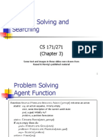 Problem Solving and Searching in CS 171/271